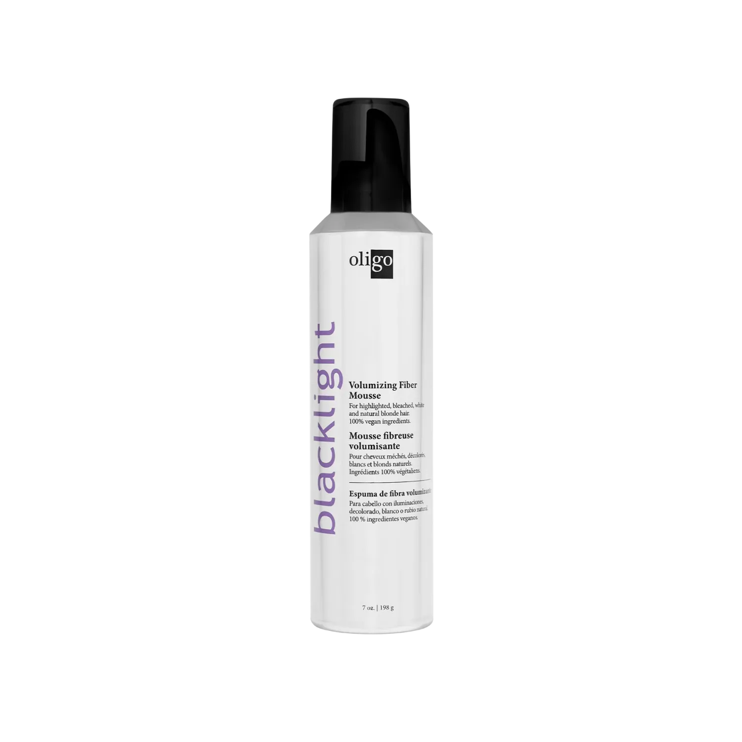 Oligo - Blacklight - Mousse Fibreuse Volumisante (198g)