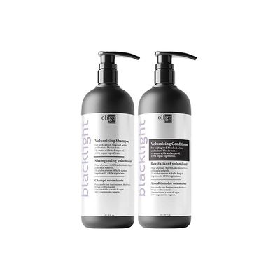 Oligo - Blacklight - DUO Shampoing et Revitalisant Volumizant 1L