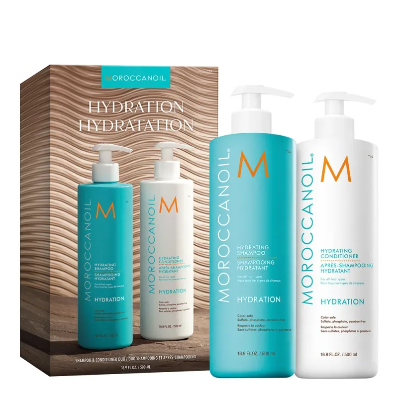 Moroccanoil - DUO HYDRATATION Shampoing et Après-Shampoing (2x 500ml)