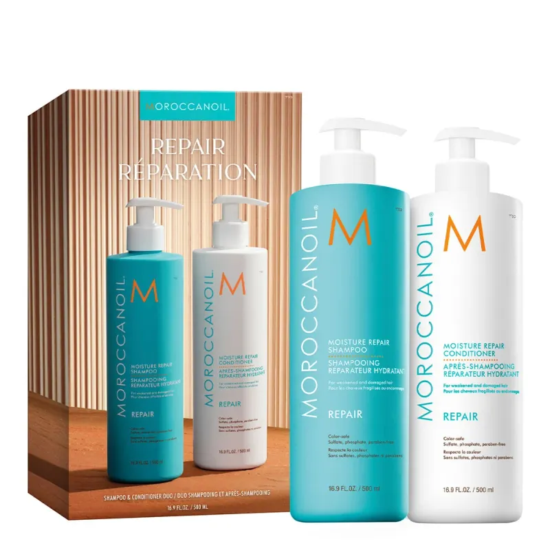 Moroccanoil - DUO RÉPARATION Shampoing et Après-Shampoing (2x 500ml) Moroccanoil - DUO RÉPARATION Shampoing et Après-Shampoing (2x 500ml)