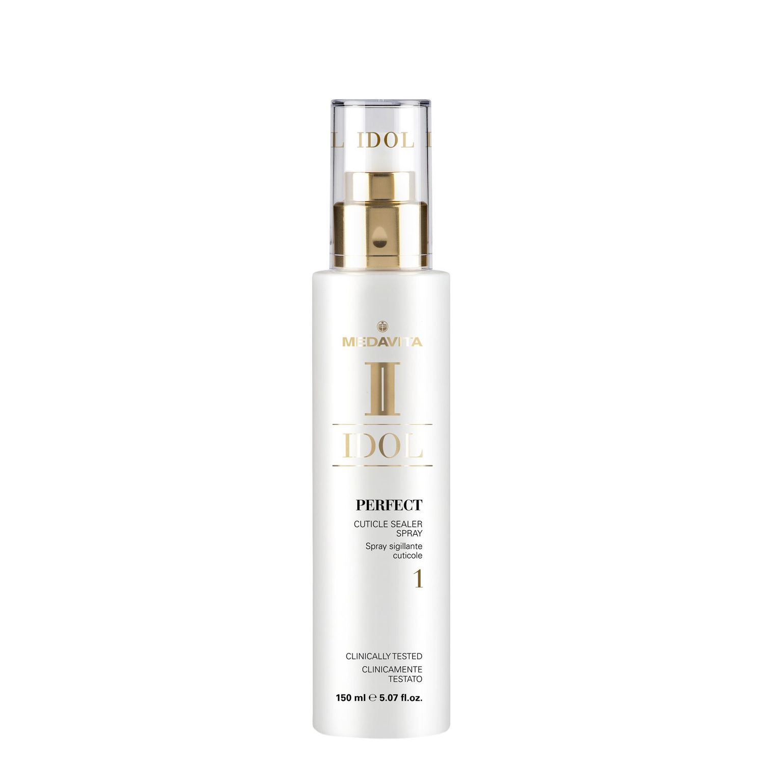 Medavita - Idol Smooth - PERFECT Spray Scellant pour Cuticules (Tenue 1) 150ml