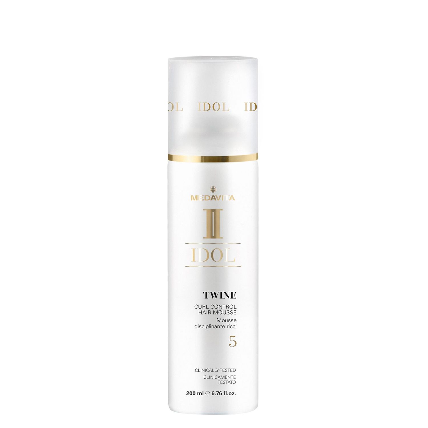 Medavita - Idol Curly - TWINE Mousse Disciplinante Boucles (Tenue 5) 200ml