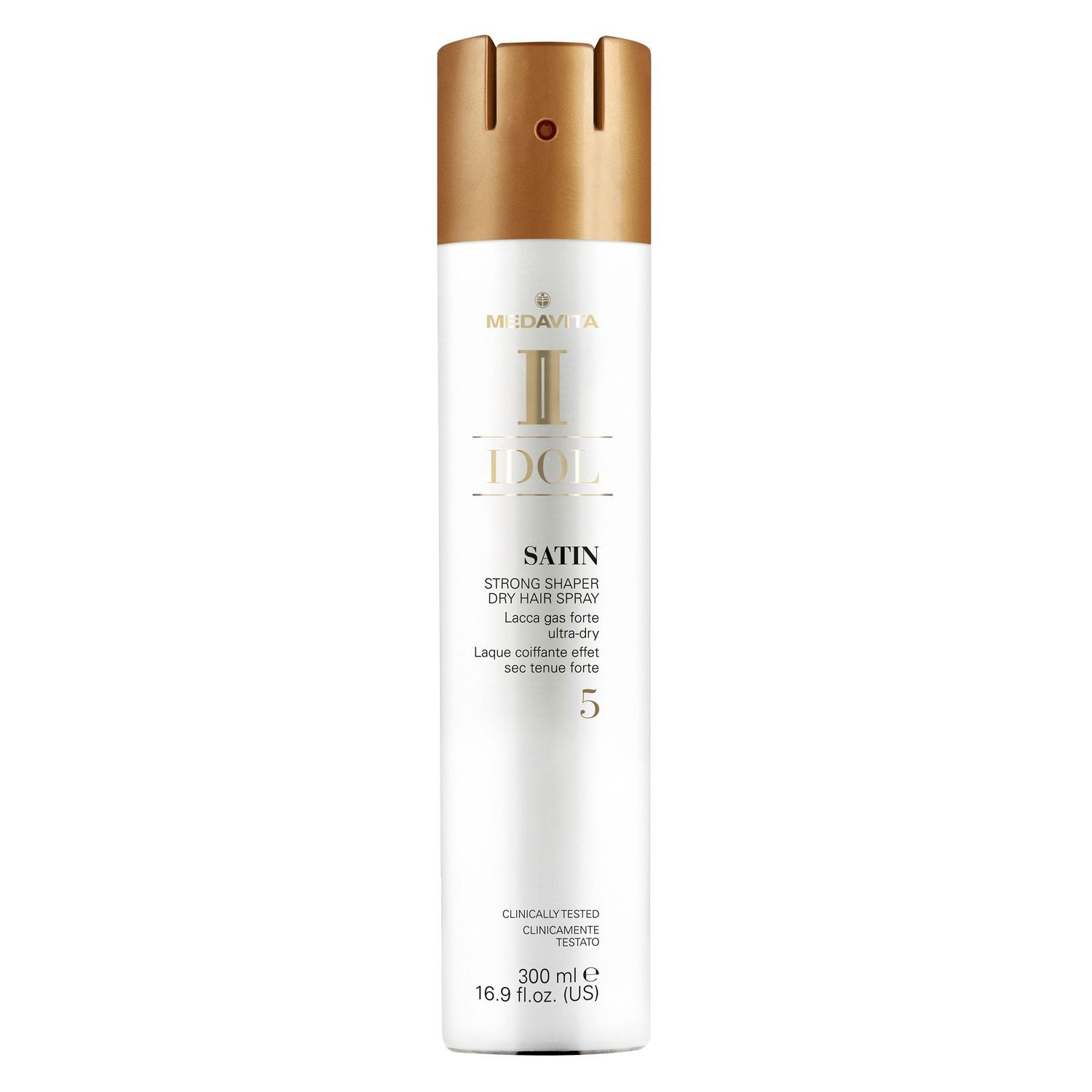 Medavita - Idol Texture - SATIN Fixatif Ultra Sec Forte (Tenue 5) 300ml 