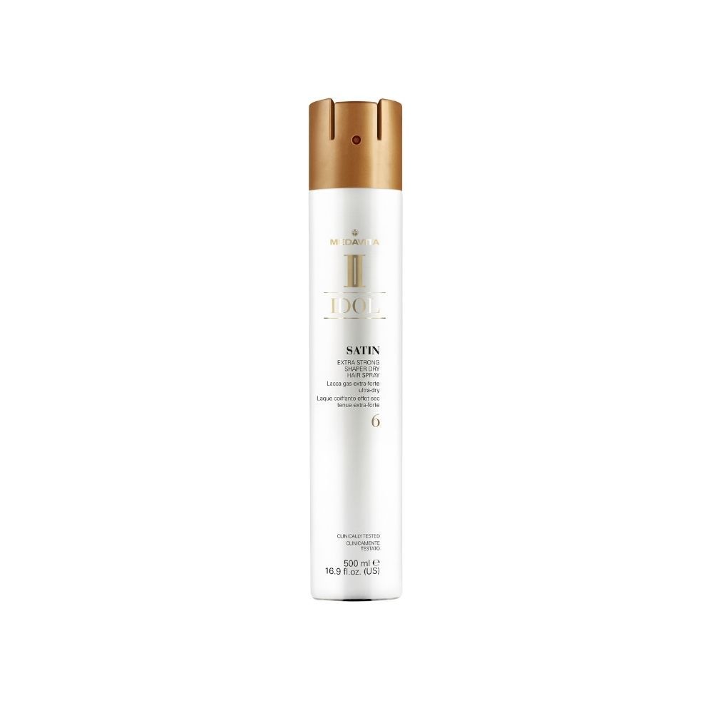 Medavita - Idol Texture - SATIN Fixatif Ultra Sec X-Forte (Tenue 6) 500ml