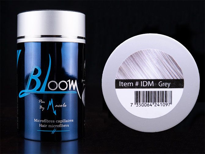 Macolo BLOOM Microfibres Capillaires - Gris (25g) Macolo BLOOM Microfibres Capillaires - Gris (25g)