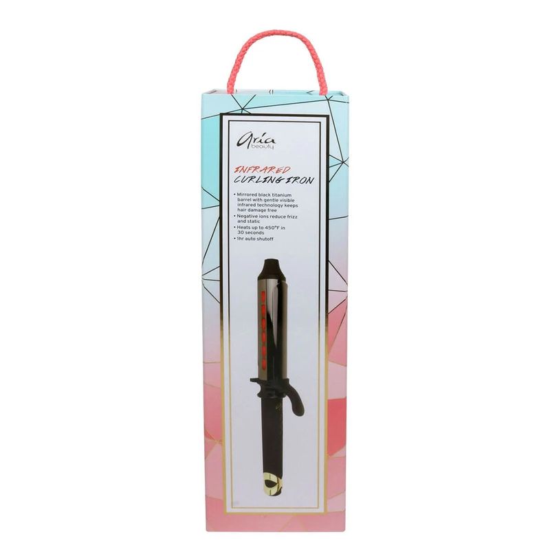 Aria Beauty - Fer à Friser à Infra-Rouge 1,25 Po - (noir)