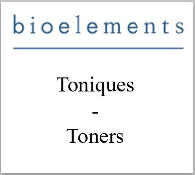 BIOELEMENTS - Toniques - Toners