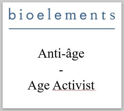 BIOELEMENTS - Anti-âge - Age Activist