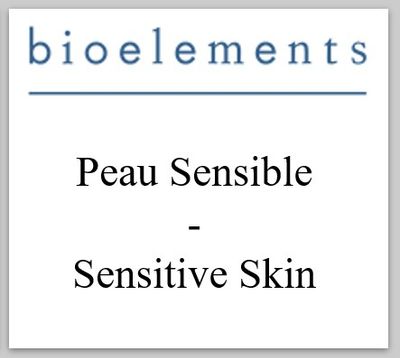 BIOELEMENTS - Peau Sensible - Sensitive Skin