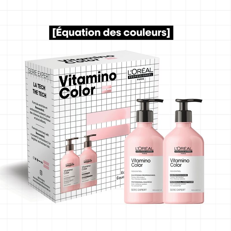 L'Oréal Pro - Série Expert - Vitamino Coffret des Fêtes 2024 L'Oréal Pro - Série Expert - Vitamino Coffret des Fêtes 2024
