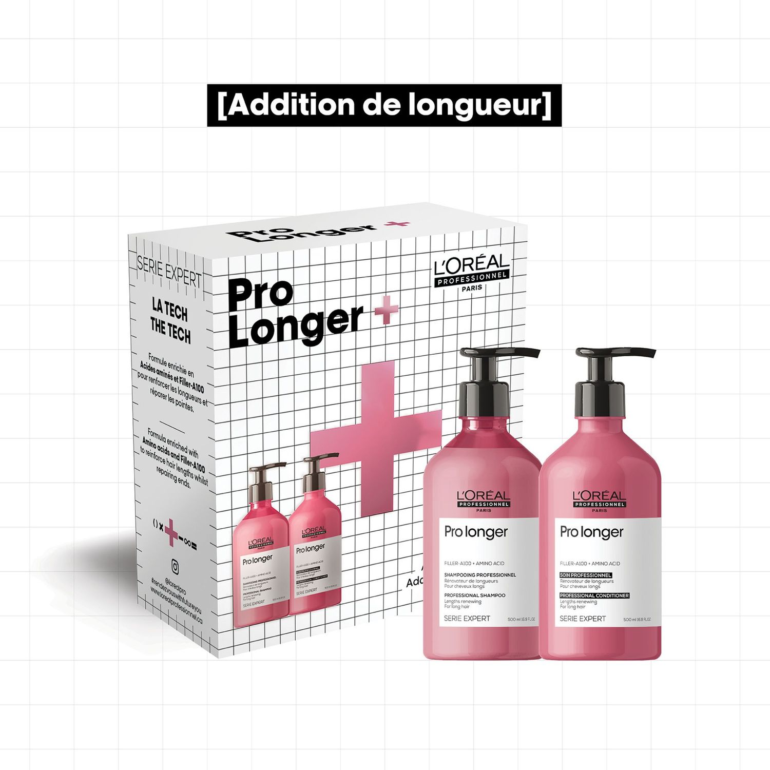 L&#39;Oréal Pro - Série Expert - Pro Longer Coffret des Fêtes 2024