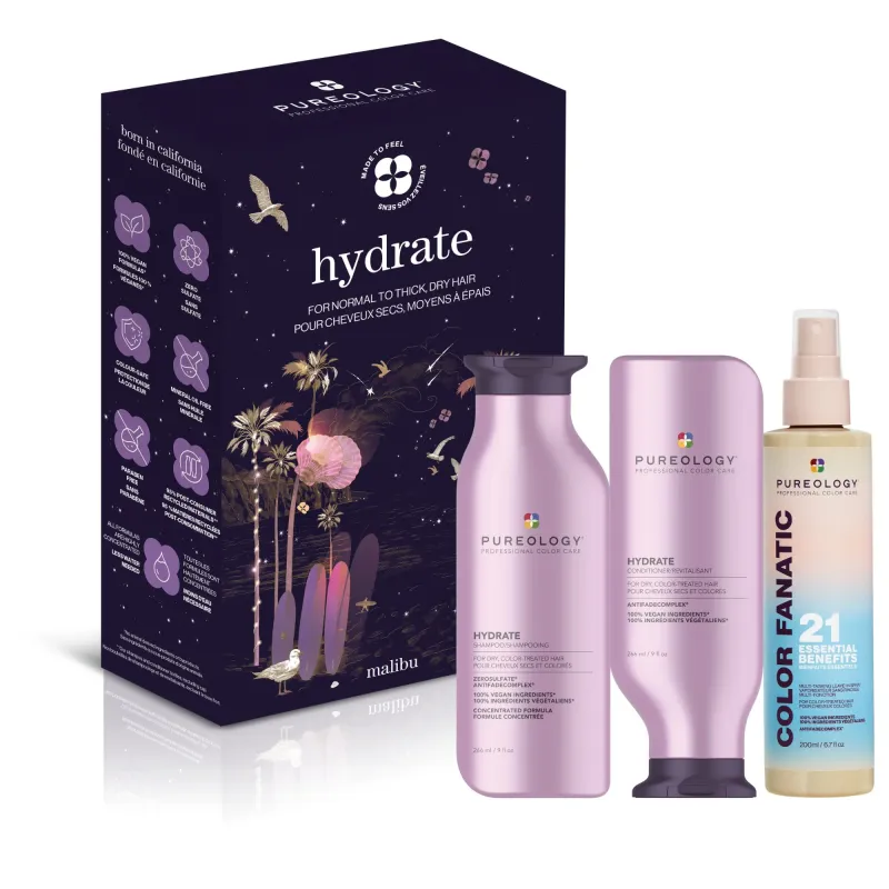 Pureology - Hydrate - Malibu - Coffret des Fêtes 2024