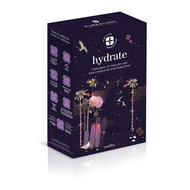 Pureology - Hydrate - Malibu - Coffret des Fêtes 2024 Pureology - Hydrate - Malibu - Coffret des Fêtes 2024