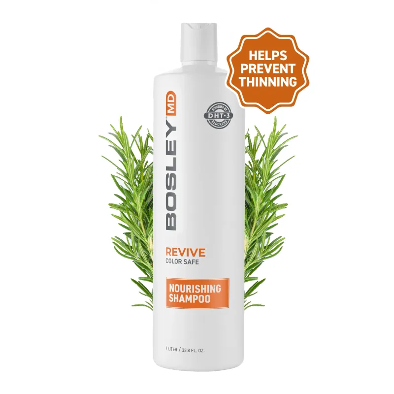 Bosley - Shampoing Nourrissant BOS - Revive (Cheveux teints-colorés) 1L