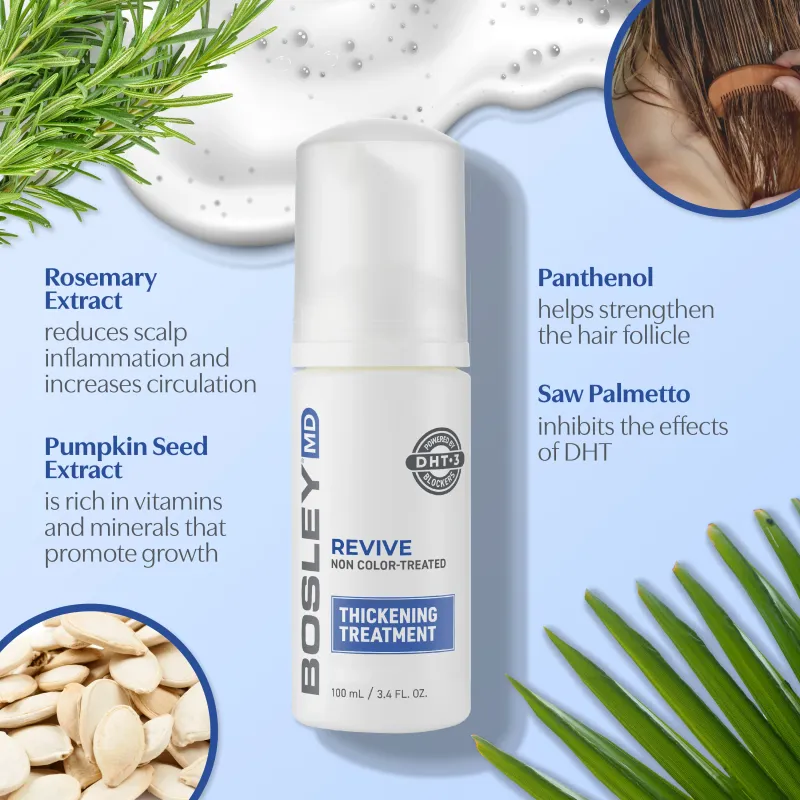 Bosley - Traitement BOS - Revive (Cheveux non teints clairsemés) 100ml