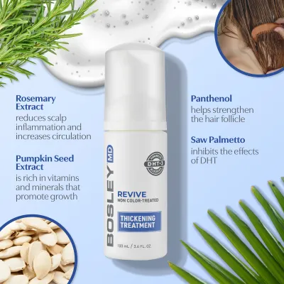 Bosley - Traitement BOS - Revive (Cheveux non teints clairsemés) 100ml