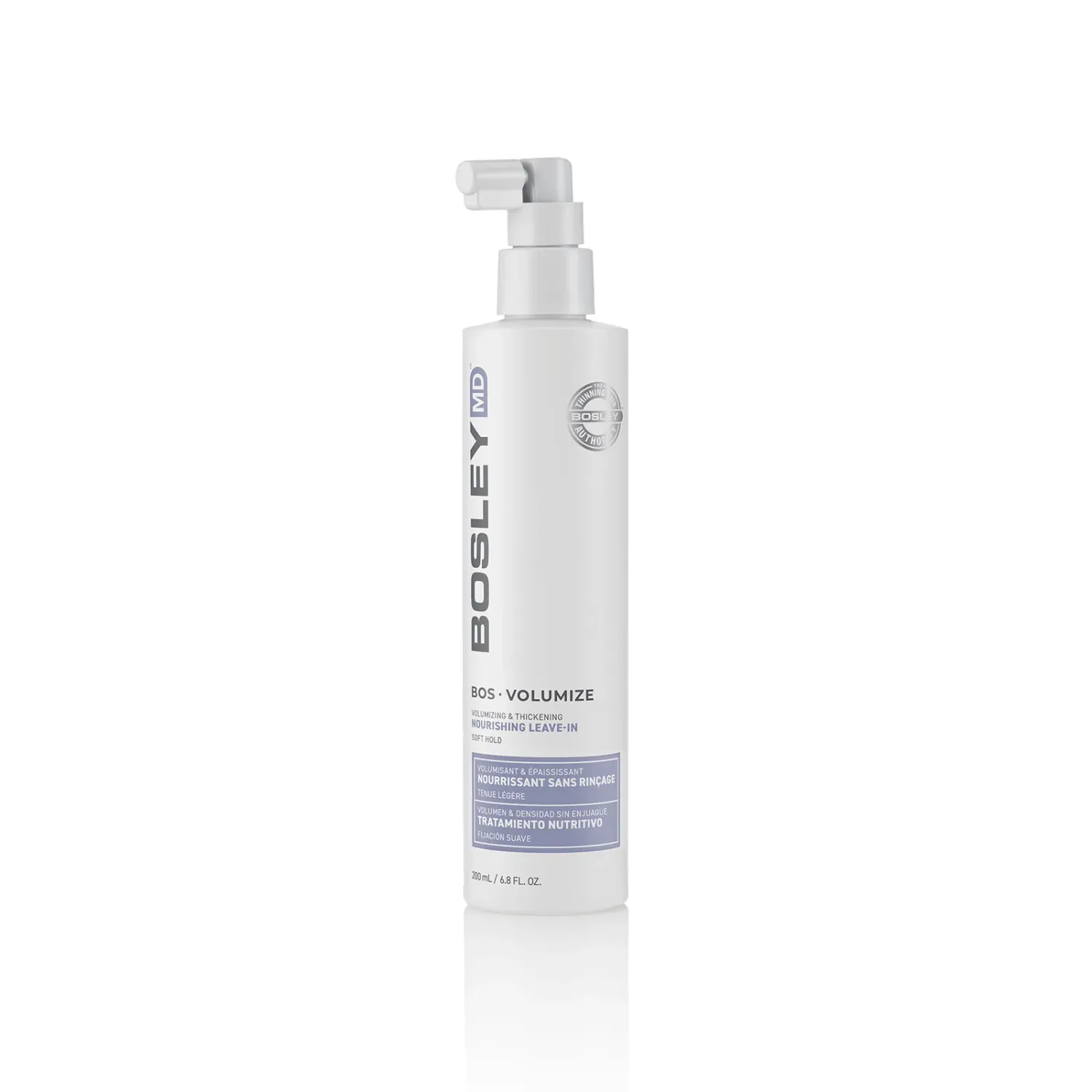 Bosley - BOS Volumize Spray Nourrisant sans-rinçage (200ml)