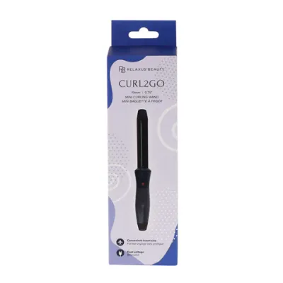 Relaxus Fer à Friser mini Curl2Go Oxford Blue #544436
