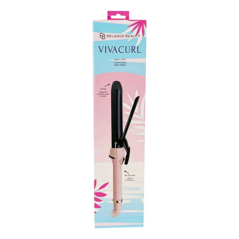 Relaxus Viva Curl Fer à Friser 1'-1/4'' (38mm) Rose Blush #544621