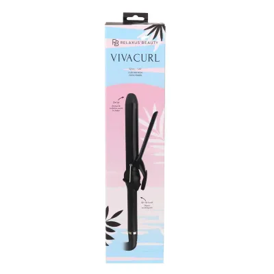 Relaxus Viva Curl Fer à Friser 1'-1/4'' (38mm) Noir Midnight #544620