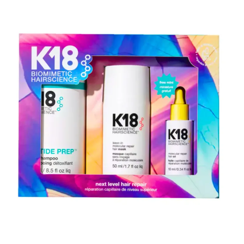 K18 - TRIO Coffret Next Level Hair Reparation 