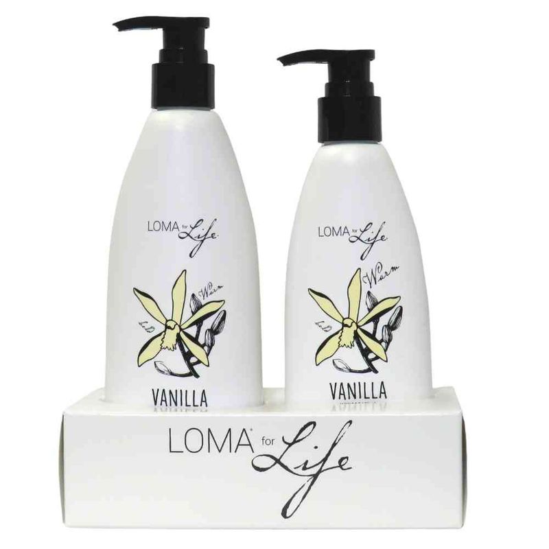 Loma for Life - Duo Vanille Nettoyant Gel Douche 340ml et Lotion 237ml