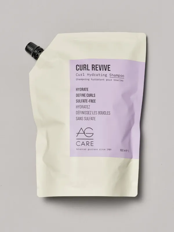 AG Care - CURL REVIVE Shampoing Hydratant pour Boucles (1L) AG Care - CURL REVIVE Shampoing Hydratant pour Boucles (1L)