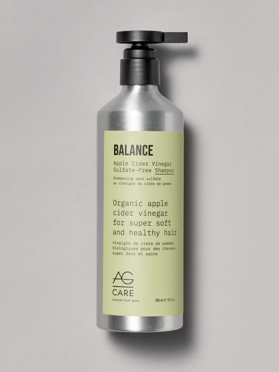 AG Care - BALANCE Shampoing Vinaigre de Cidre de Pomme (355ml)