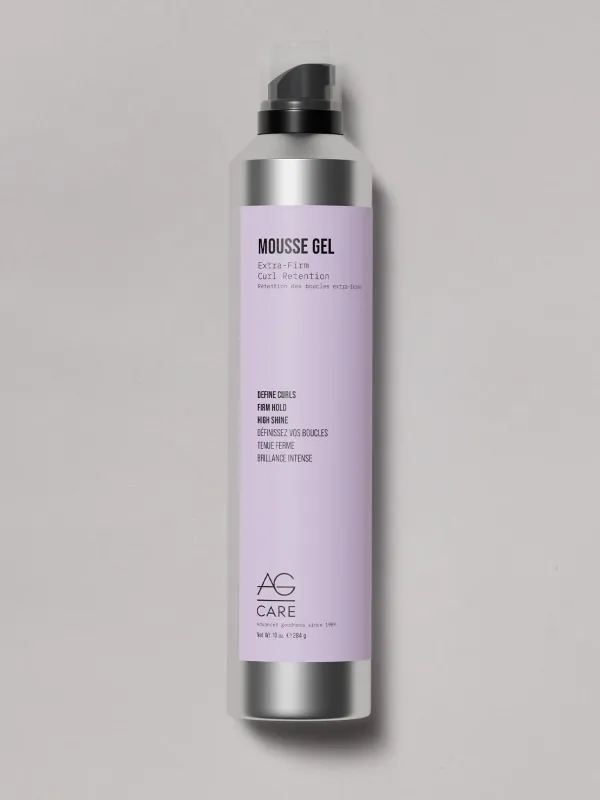 AG Care - MOUSSE GEL Gel Rétention des Boucles Extra-Ferme (296ml)