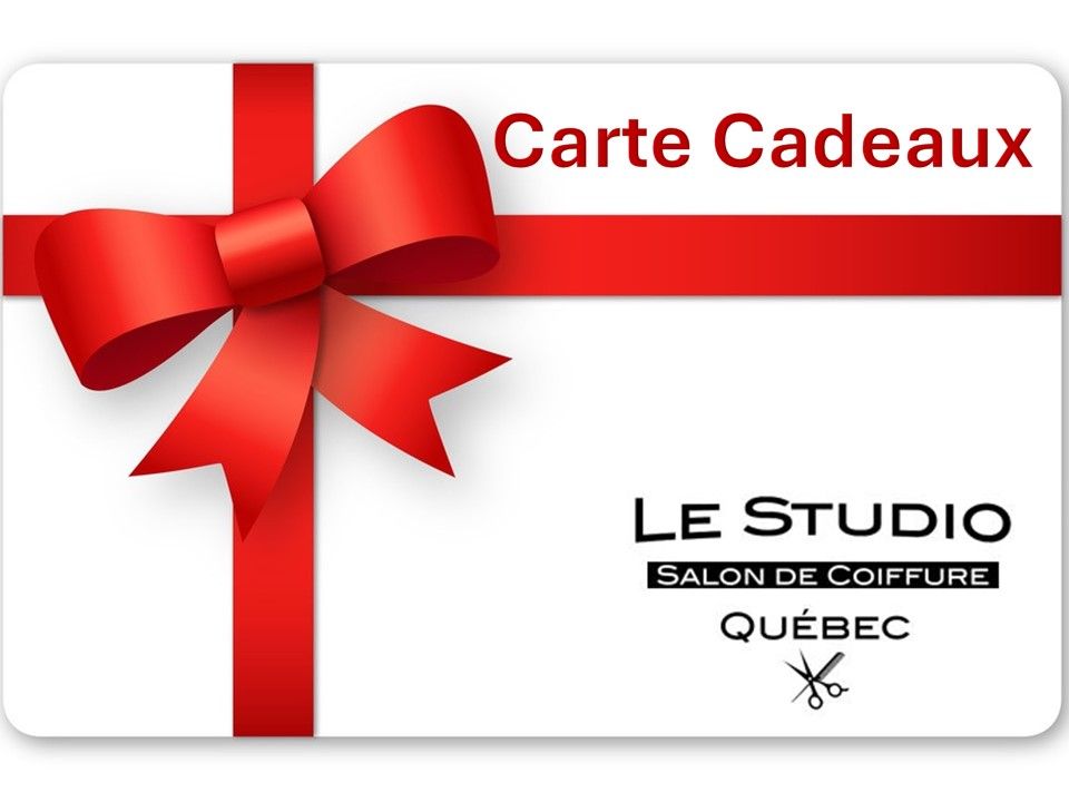 Carte cadeau - Salon de Coiffure Le Studio