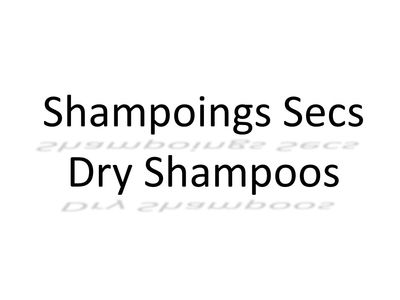 Shampoings Secs