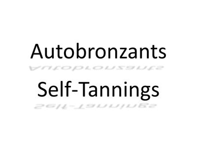 Autobronzants