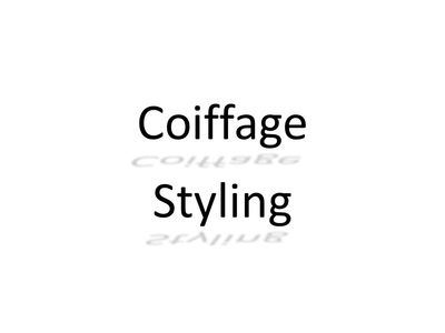 Produits de Coiffage