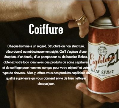 18.21 Man Made - Produits Coiffants