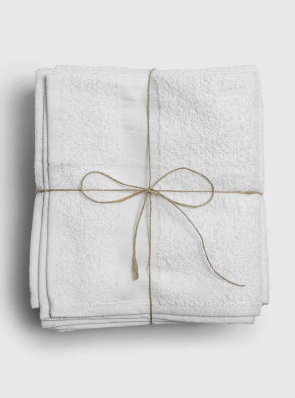 Fromm - Colorsafe Serviettes en Coton Blanche (6/pqt) #65048