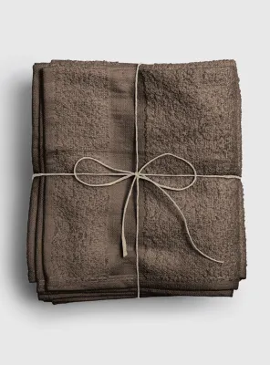 Fromm - Colorsafe Serviettes en Coton Brune (6/pqt) #65012
