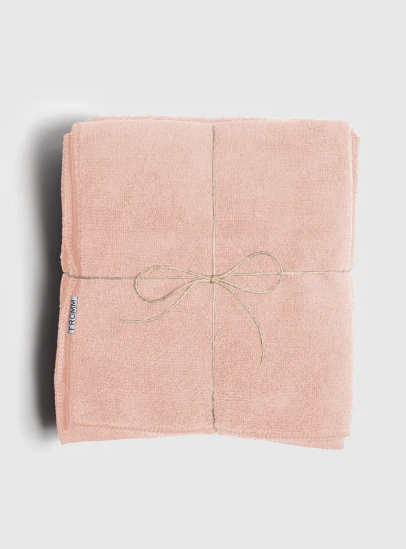 Fromm - Softees Serviettes Microfibre Rose (10/pqt) #45033
