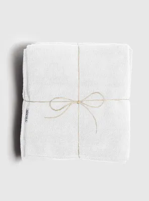 Fromm - Softees Serviettes Microfibre Blanche (10/pqt) #45048