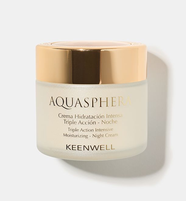 Keenwell - Aquasphera - Crème de nuit Hydratante Triple Action (80ml)