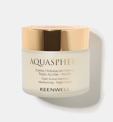 Keenwell - Aquasphera - Crème de nuit Hydratante Triple Action (80ml)