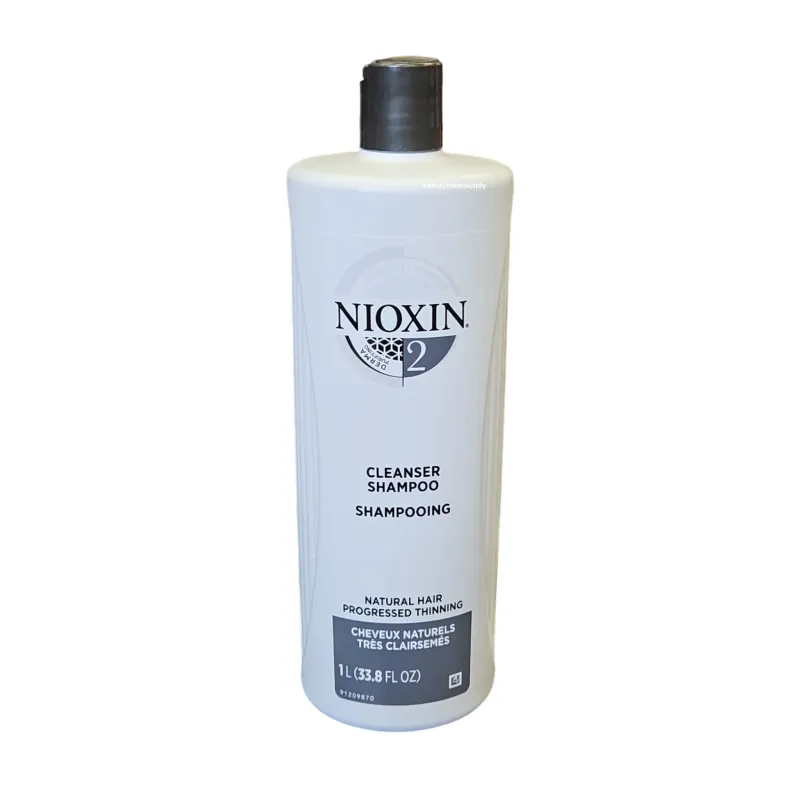 Nioxin - Shampoing #2 Cheveux Naturel - Clairsemés (1L) Nioxin - Shampoing #2 Cheveux Naturel - Clairsemés (1L)