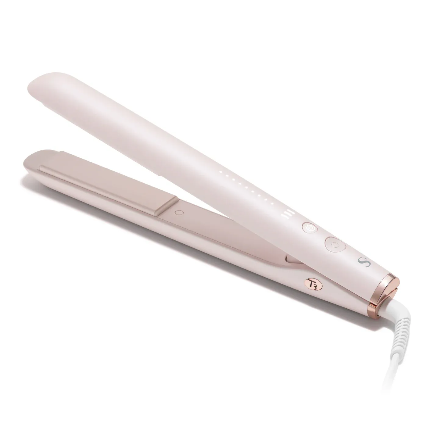 T3 Micro - Fer plat SinglePass StyleMax 1&quot;Satin Blush/Rose Gold