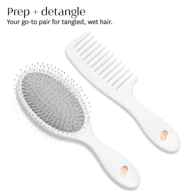 T3 Micro - Duo Démêlant Brosse et Peigne