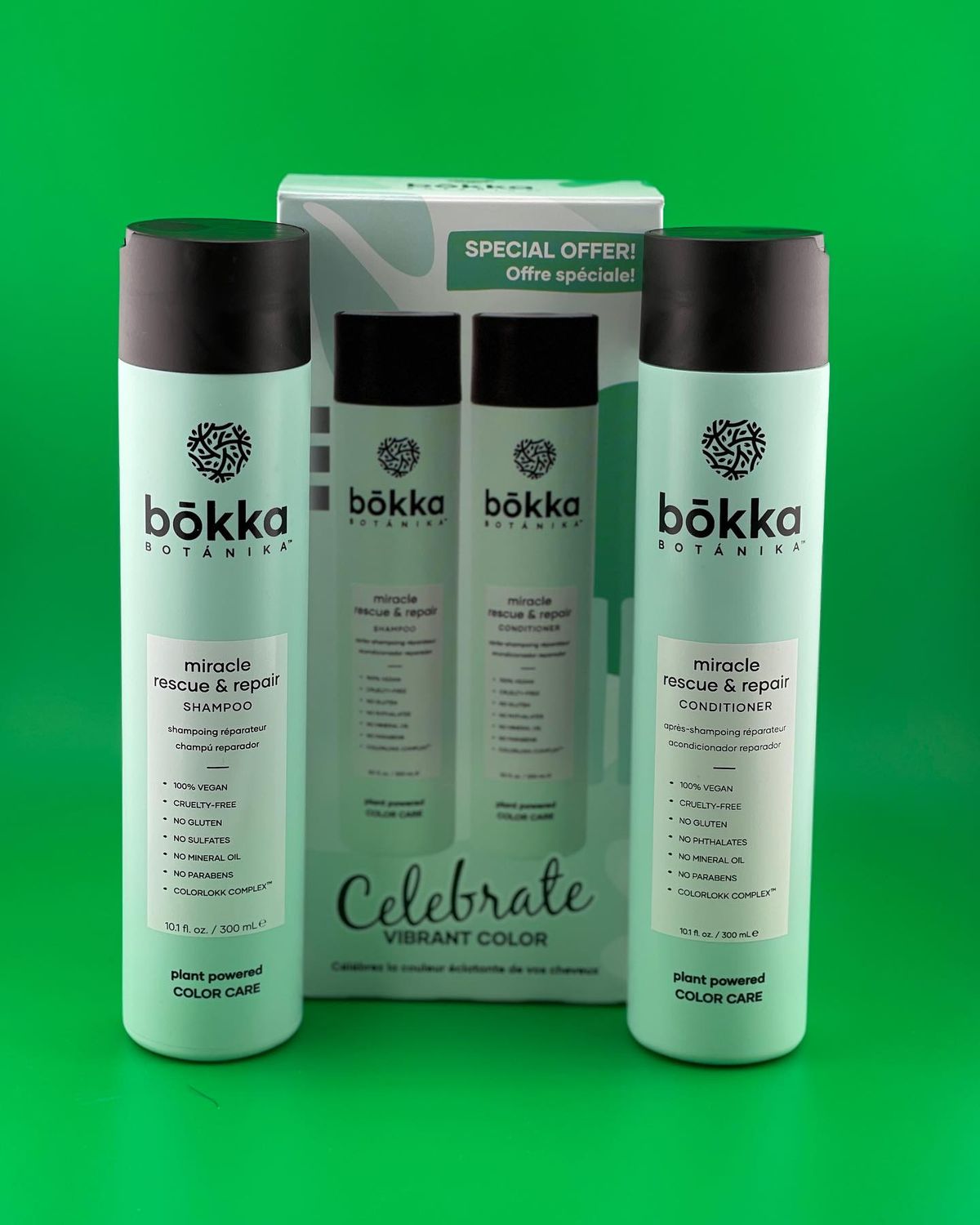 Bokka Botanika DUO Miracle Rescue &amp; Repair (2x 300ml)