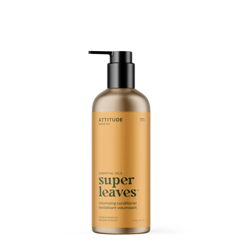 Attitude - Super Leaves Essentiel - Revitalisant - Volumisant - Petit Grain et Jasmin (473ml) Attitude - Super Leaves Essentiel - Revitalisant - Volumisant - Petit Grain et Jasmin (473ml)