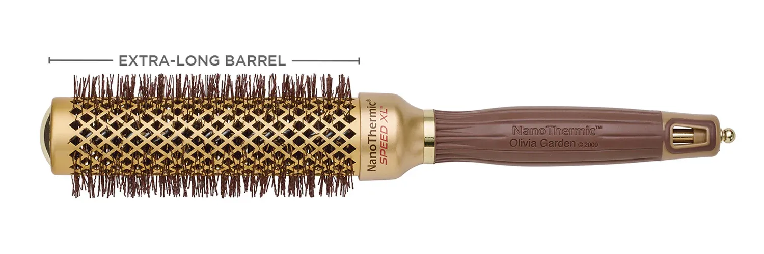 Olivia Garden - Brosse NanoThermic SPEED XL 34mm (1-1/4&#39;&#39;)