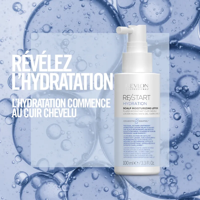Revlon Pro - Re/Start Hydratation - Fluide Hydratant Cuir Chevelu (100ml)