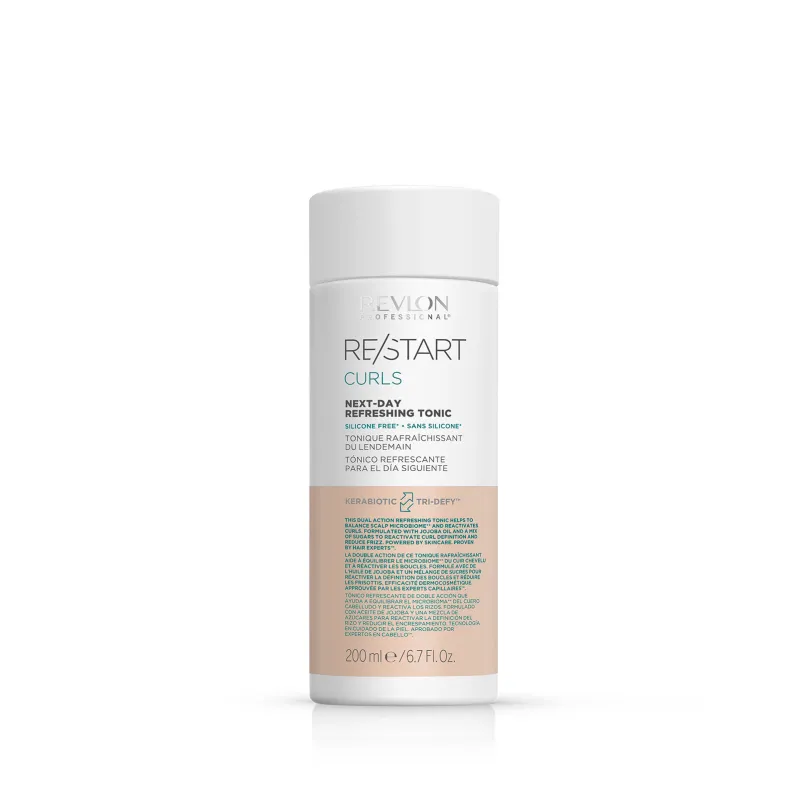 Revlon Pro - Re/Start Curls - Tonic Rafraîchissant du Lendemain (200ml)