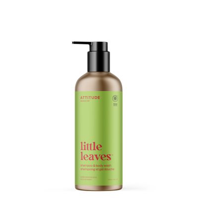 Attitude - Little Leaves - Shampoing et Savon Corps 2en1 - Coco Melon (473ml)