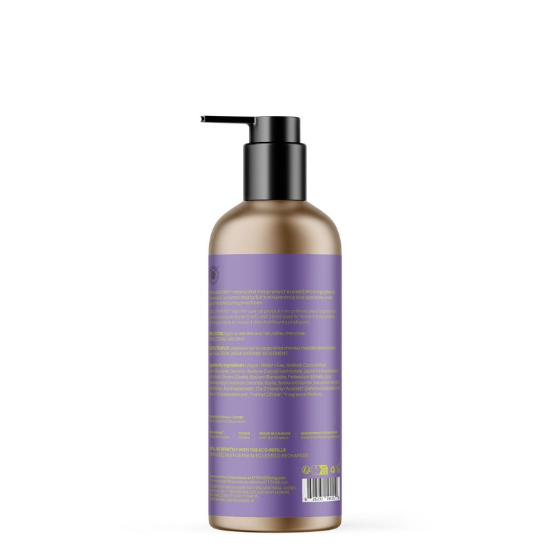 Attitude - Little Leaves - Shampoing et Savon Corps 2en1 - Poire Vanille (473ml)